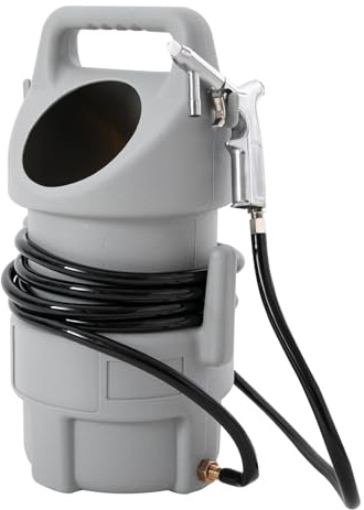 KANBCNG Sabbiatrici portatili, kit per sabbiatrici, con pistola per sabbiatura, capacità 22,68 kg, 4,5 m, tubo trasportatore di sabbia, sabbiatrice per casa mobile