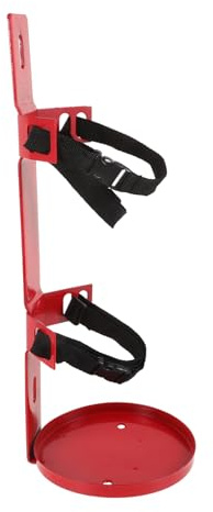 Tofficu Fire Extinguisher Mount Bracket with Reliable Strap Compact Space Saving Fire Extinguisher Holder for Vehicles and Multipurpose for Secure Emergency Use