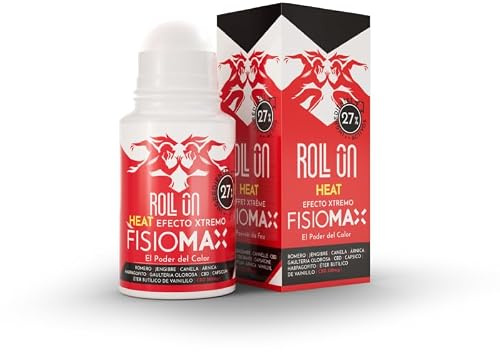 Roll On Muscular Efecto Calor 75ml – Alivio con Árnica y Capsicum para Dolor Muscular, Articulaciones, Contracturas y Recuperación Deportiva