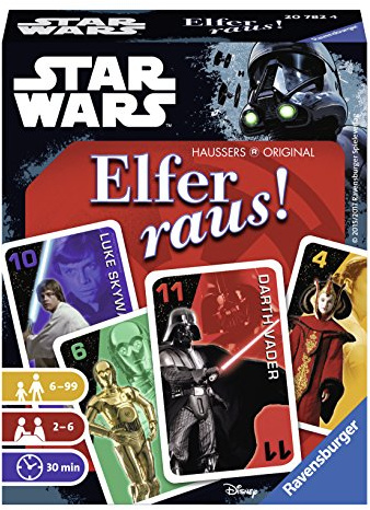 Ravensburger Kartenspiele 20782 - Star Wars Elfer Raus! Spiel