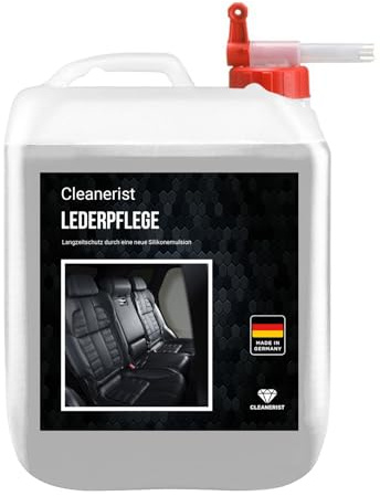 Die Seifenblase 10 Liter Cleanerist Lederpflege AP06 für echtes Leder und Kunstleder inkl. Auslaufhahn I Farbauffrischer