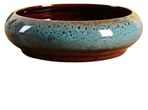 WMDSYGD 1 stück Keramik Blumentopf Keramik Topf Sukkulente Blumentopf Pflanze Topf Sukkulent Topf Gartenarbeit Ceramic Schiffe for Zimmerhotel Gartentöpfe
