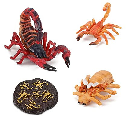 LICHENGTAI Tiere Lebenszyklus Figuren, Insekten Spielzeug Lebenszyklus Kunststoff Tierfiguren Kinder Pädagogische Modell Lernspielzeug Desktop Dekoration Lernspielzeug für Kinder