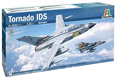 Italeri 2520 1:32 Tornado IDS 40th Anniversary - Modellbau, Bausatz, Standmodellbau, Basteln, Hobby, Kleben, Plastikbausatz, detailgetreu, Unlackiert