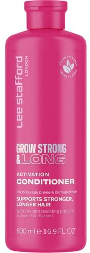 Lee Stafford Hair Growth Conditioner | Grow Strong & Long Collection - Best Thickening Regrowth Treatment for Thinning Hairs and Loss, Sulfate Free, 500 ml