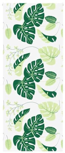 vidaxl Shower Roller Blind - Green PEVA 100x240 cm - Water- Privacy Bathroom Blind with Versatile Mounting Options