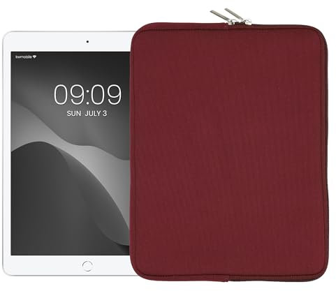 kwmobile Cover Tablet Compatibile con 12,4-12,9 Tablet - Custodia eReader Universale - Copertina Protettiva in Neoprene Mora