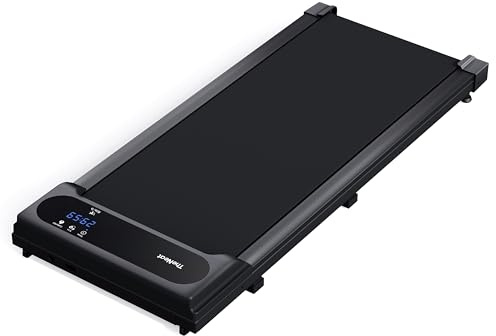 TheNeat Laufband für Zuhause, 2,5 HP Walking Pad Leise, 2 in 1 Schreibtisch-Laufband, 1-6 km/h Kompaktes Tretmühle für Zuhause mit Fernbedienung und LED-Anzeige, Büro