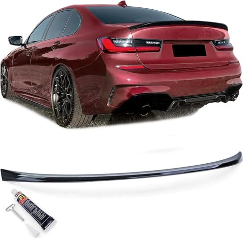 WANGAIDCE Heckspoiler für BMW 3er G20 Limo 2018-2024, Heckklappenspoiler Lippe