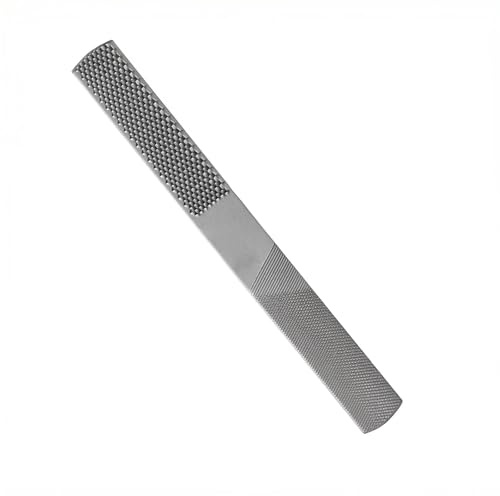 20,3 cm 4 in 1 halbrunde Feile Raspel Karbonstahl Holzfeile Metall Handraspel Werkzeug zum Formen Schnitzen von Holz Leder Kunststoff Tischler Reparatur