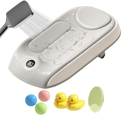 Support de Bain Enfant Support de Douche Ergonomique avec Détection de