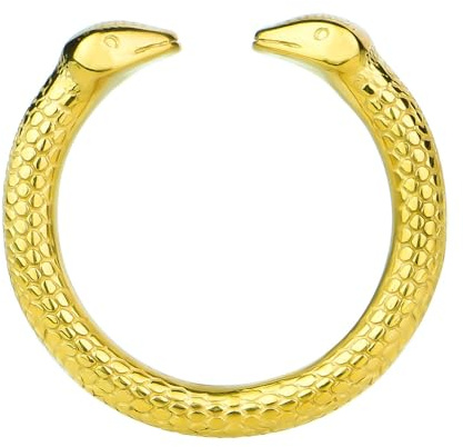 5 storlekar att välja mellan – Träningsring i metall för män, modeaccessoar – sehlF128 (A:Guld, 23mm)