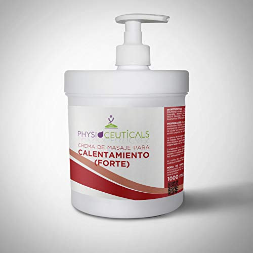 Crema Calentamiento FORTE 1000 ml - dvita - Crema - Unisex - Adultos que practican deportes o actividades físicas y profesionales del masaje