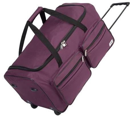 MONZANA® Bolsa de Viaje, Trolley, Bolso Equipaje Grande XL, 85L, Ruedas, 70x36x34cm, Asa Telescópica, Deporte, Bolsas Viajes, Fácil de Manejar, Weekender