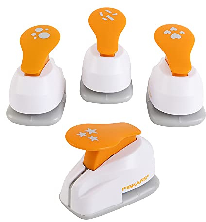 Fiskars Konfettitillverkning stansset, orange