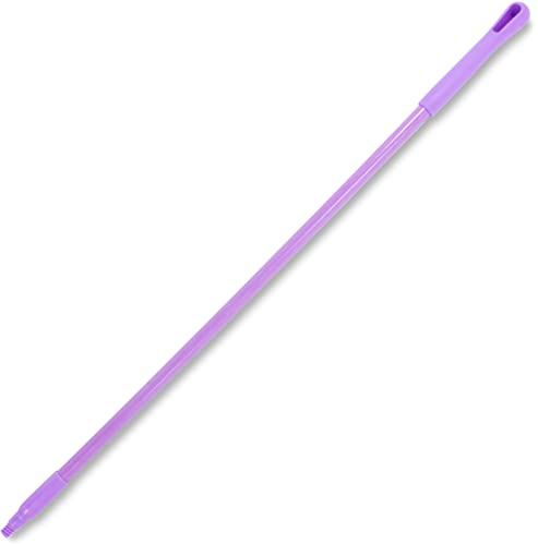 SPARTA 48 Fiberglass Replacement Handle with 3/4 Acme Thread Tip, Polyester Veil Reinforced, Hanging Cap, Commercial Cleaning, Purple