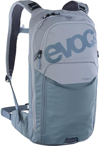 EVOC STAGE 6, Backpack (verstellbare Schultergurte durch BRACE LINK, AIR FLOW CONTACT SYSTEM, wählbar mit Trinkblase oder ohne, inkl. Werkzeugfach, One Size)