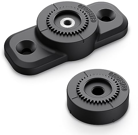 TUSITA Lock 360 Base - Platt Rektangulär Bas - 2 Hål