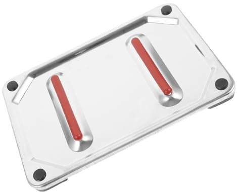 Cabilock Edelstahl Bügeleisenablage Hitzebeständige Bügelunterlage Mit Isolierung Für Dampfbügeleisen Rutschfeste Bügelmatte Für Sicheren Halt Für Verschiedene Modelle