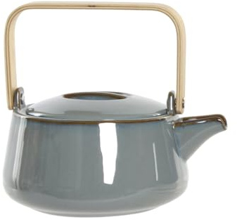 TETERA BAMBU PORCELANA 21X17X10 1L, GRIS