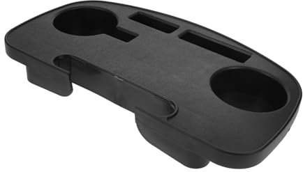 Abaodam Portavasos Reclinable para Sillón Bandeja Portavasos para Sala De Estar Organizador De Bebidas para Sillón De Jardín