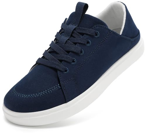 STQ Slip On Shoes Womens Fashion Sneakers Business Casual Shoes Arch Support Nursing Lightweight Comfortable Navy Size 10