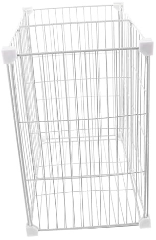 CIYODO Estante Organizador para Congelador con Cesta Inferior Divisor de Apilable para Frigorífico Rack de Almacenamiento Resistente para Optimizar Espacio Congeladores Bajos y