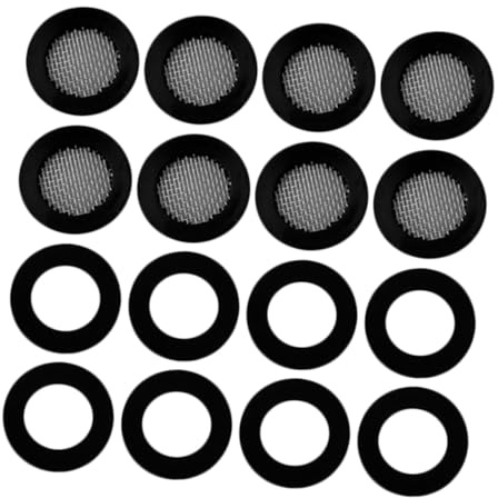Hemobllo 10pièces Tuyau De Joint Caoutchouc Filtre Arrivée Eau Rondelle De Joint De Douche Étanchéité Pour Pommeaux De Douche Et Connecteurs Arrosage