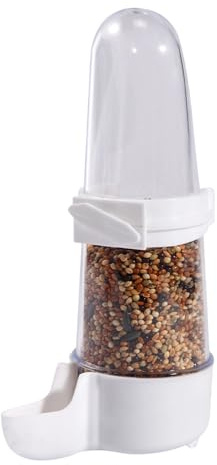 Alimentatore Per Pappagallini - Beviacqua Per Uccelli Senza Dispersione | Contenitore Cibo Animali Acqua Per Calopsite Fringuelli Canarini Pappagallini Pappagalli Casa