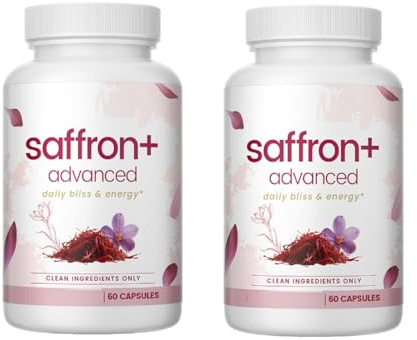 Estratto di zafferano – Supporto energetico per l'umore, facile da usare,2pcs