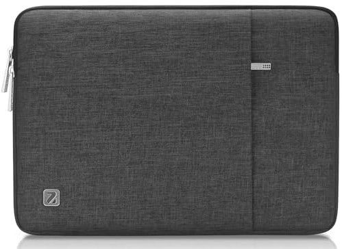 NIDOO 10 Pollici Custodia Protettiva per Laptop Tablet Borsa Porta PC Portatile Notebook Case Cover Custodie Morbide per 10,5 10,9 11 iPad Air Pro M2 M1/Surface Go 2 3/Tab M10 Plus, Grigio Scuro