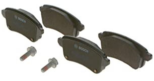 Bosch BP1738 - Pastiglie Freni Auto, Asse Posteriore - Qualità Bosch - Riduzione del Rumore e della Polvere - Certificazione ECE-R90 - Senza Rame - 1 Confezione da 4 Pastiglie - Con Accessori
