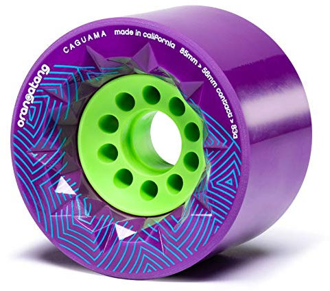Orangatang Caguama Longboard Rollen 85mm 83a lila