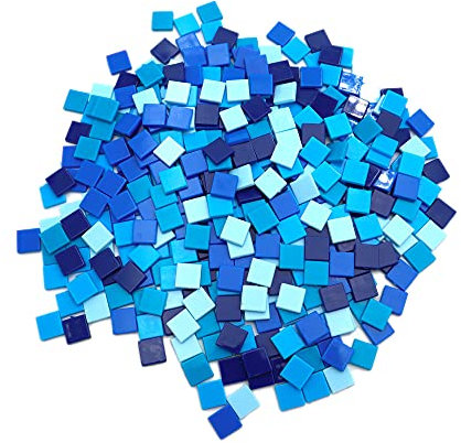 Armena SL1002 Mosaiksteine, Acrylic, Blau, 1x1cm