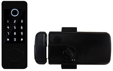 Cerradura de puerta electrónica Bluetooth TTLock, cerradura de inserción de huella digital Digital, contraseña de tarjeta IC, desbloqueo de aplicación, cerradura de puerta inteligente sin llave