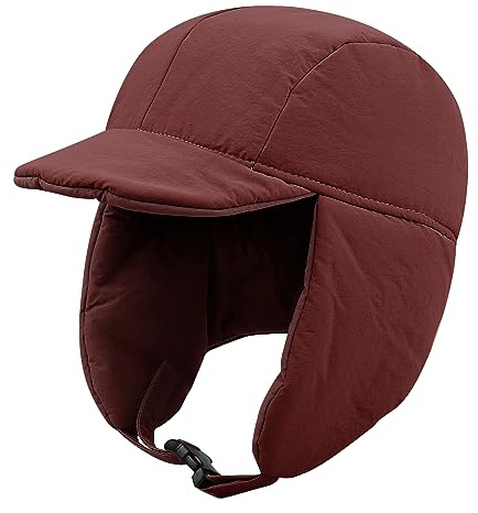 CLAPE Wasserdicht Warme Wintermütze mit Ohrenklappen Winddicht Fliegermütze Outdoor Trappermütze Bomber Hut Uschanka Mütze für Herren Damen