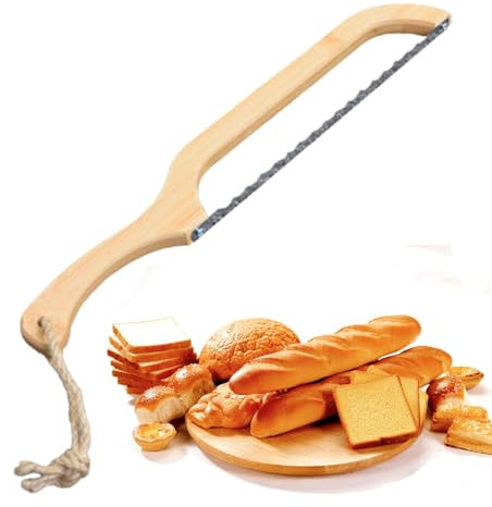 Cuchillos de pan serrados - Cuchillos De Pan Para Pan Casero | Cuchillos para cortar piña y queso de acero inoxidable para pan largo con agarre cómodo