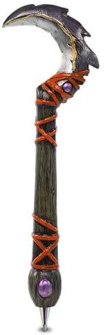 Planet Pens Hook Sickle Novelty Pen - Cool Funny Pens for Kids, Teens, Adults, Fun Cool Ball Point Pen for School Writing Unique Office Supplies, Cool Hook Pen Gift for Men and Women - 6 Inches