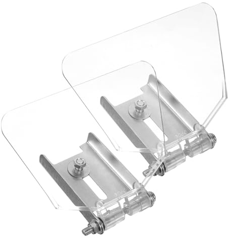 Hemobllo 2 Pièces Protecteur de meuleuse bride cache-prises à l'épreuve des bébés lunettes de sécurité meule pour touret porte couteau chaine collier Lunettes de protection visière de banc