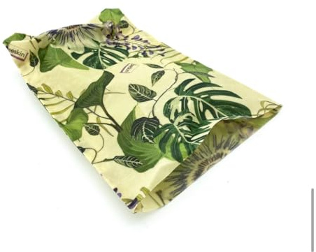 beeskin Beeswax Bag - l 25x45cm (Passionsblume)