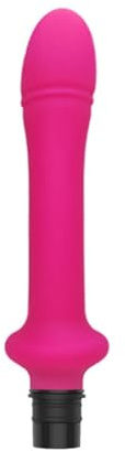 LSPOIZNC Silikon-Massagepistolen-Aufsätze, Tissue Percussion Triggerpunkt-Massagekopf, Plug-and-Play-Komfortwerkzeuge (glatt, 18–19 mm)
