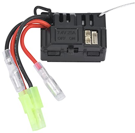 SPYMINNPOO Placa de Tablero Receptor para 1/18 RC Truck, Parte de Reemplazo de Actualización para Automóvil Modelo 9300-9304, Caja Electrónica a Prueba de Choques