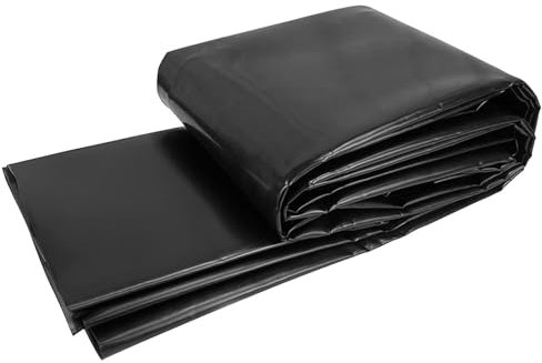 Revêtement de bassin flexible durable pour cascades de jardin renforcé pour fontaines et ruisseaux extérieurs 1,2 x 1,2 m Film idéal pour les bassins d'eau d'arrière-cour