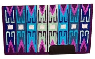 EQUIEMPRESS Sattelunterlage Western Ranch/Westernsatteldecke aus Neuseelandwolle, Top Wool Pad Sensor Flex (Anpassung möglich) A-815 (34 x 33)