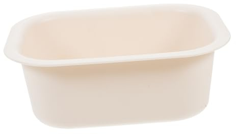 Kunststoff Wasserbecken für Babypflege Am Wickeltisch, Beige | Pp, Kleine Waschschale für Babypo Reinigung, Passend für Wickelplatz und Haushalt