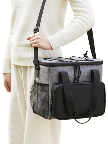 Kanoauo Kühltasche Isoliert - wasserdichte Kühltasche Aus Oxford-Stoff - Kühlbox Für Auto Camping Arbeit Picknick Golf Outdoor Reise | Auto Pool Truck Road Trip
