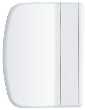 MFT Balkontürgriff aus UV beständigem Kunststoff - Zihegriff in abgerundeter Ausführung für den Außenbereich inkl. 2 Montageschrauben I Weiß (RAL 9016)