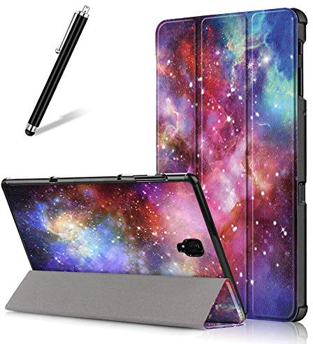 Artfeel Samsung Galaxy Tab A 10.5 (2018) T590/T595 Hülle, Schlank Leicht Leder mit Dreifach Ständer Auto Sleep/Wake Funktion, Flip Cover Magnetisch für