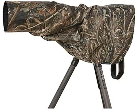 ROLANPRO Impermeable para teleobjetivo, tamaño M, para Lentes de teleobjetivo, Impermeable, para Pistolas de Camuflaje, Lentes de Ropa, más Grueso, Resistente al Agua, para Canon, Nikon, Sigma,