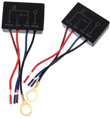 Hemobllo 2stücke Touch Lampen Schalter Tischlampenmodul Mit Berührungsempfindlicher Dimmfunktion Stufenlos Dimmbarer Led Lichtschalter Ersatzmodul Für Nachttischlampen Einfache Installation